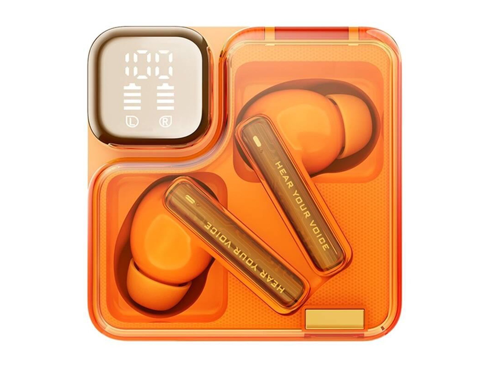 QCY TWS MeloBuds Neo T31 headphones (orange)