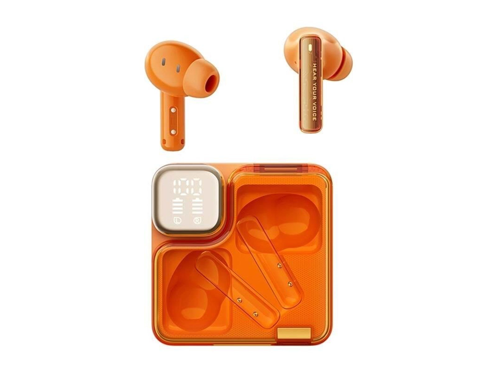 QCY TWS MeloBuds Neo T31 headphones (orange)