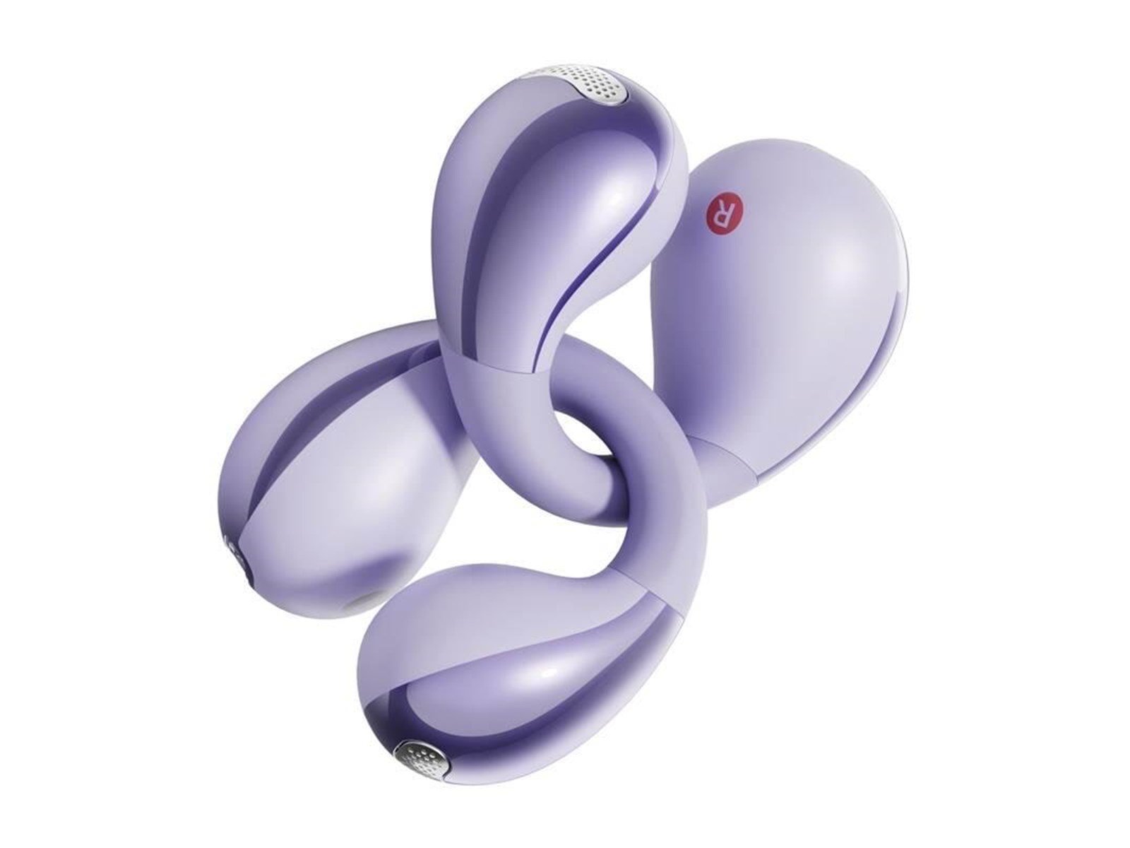 QCY Crossky Clip T33 headphones (purple)