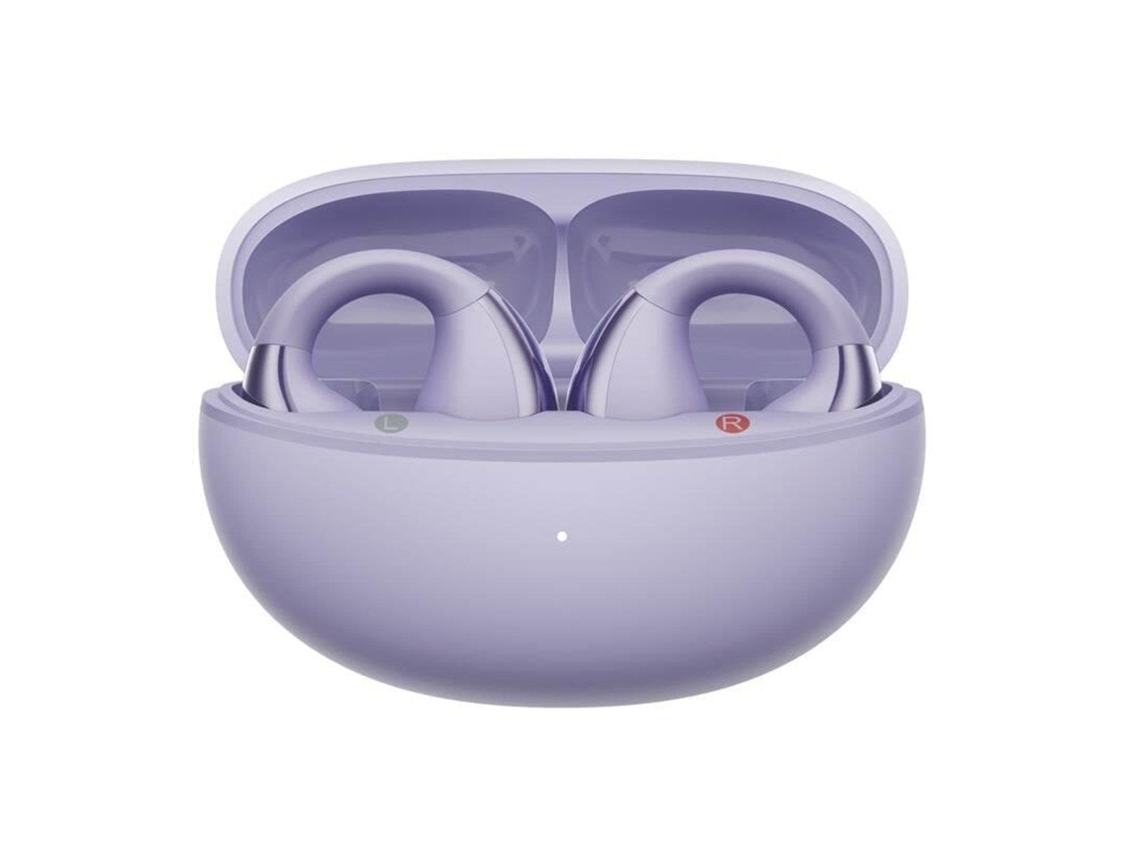 QCY Crossky Clip T33 headphones (purple)