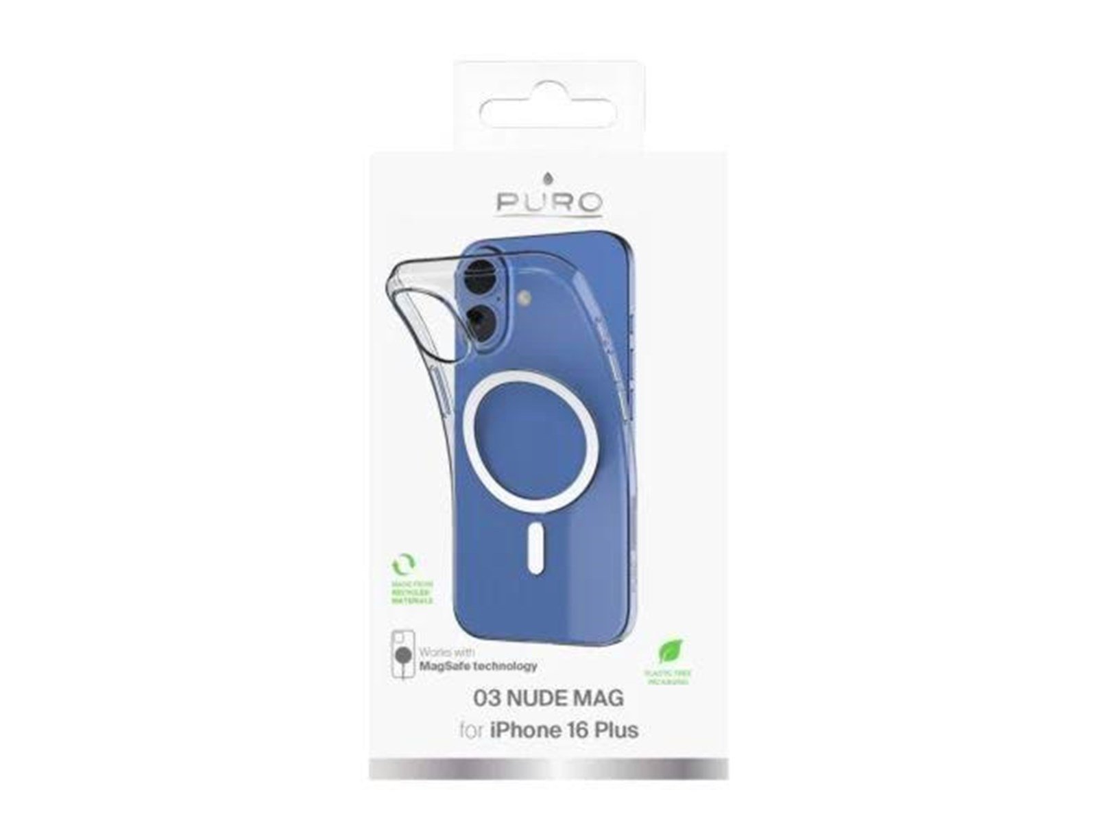 Puro Back Cover - iPhone 16 Plus