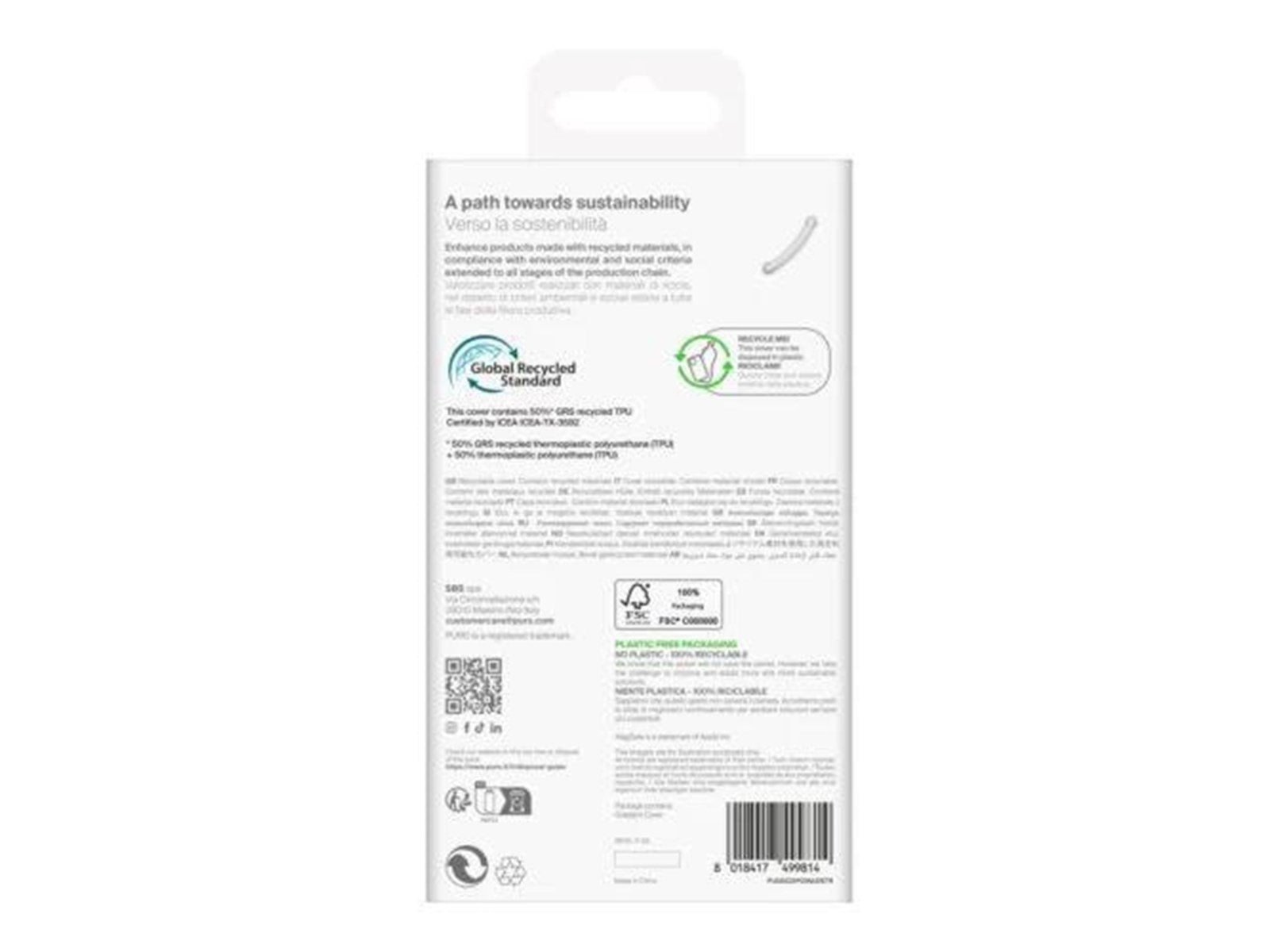 Puro 0.3 NUDE Cover - Samsung Galaxy S25