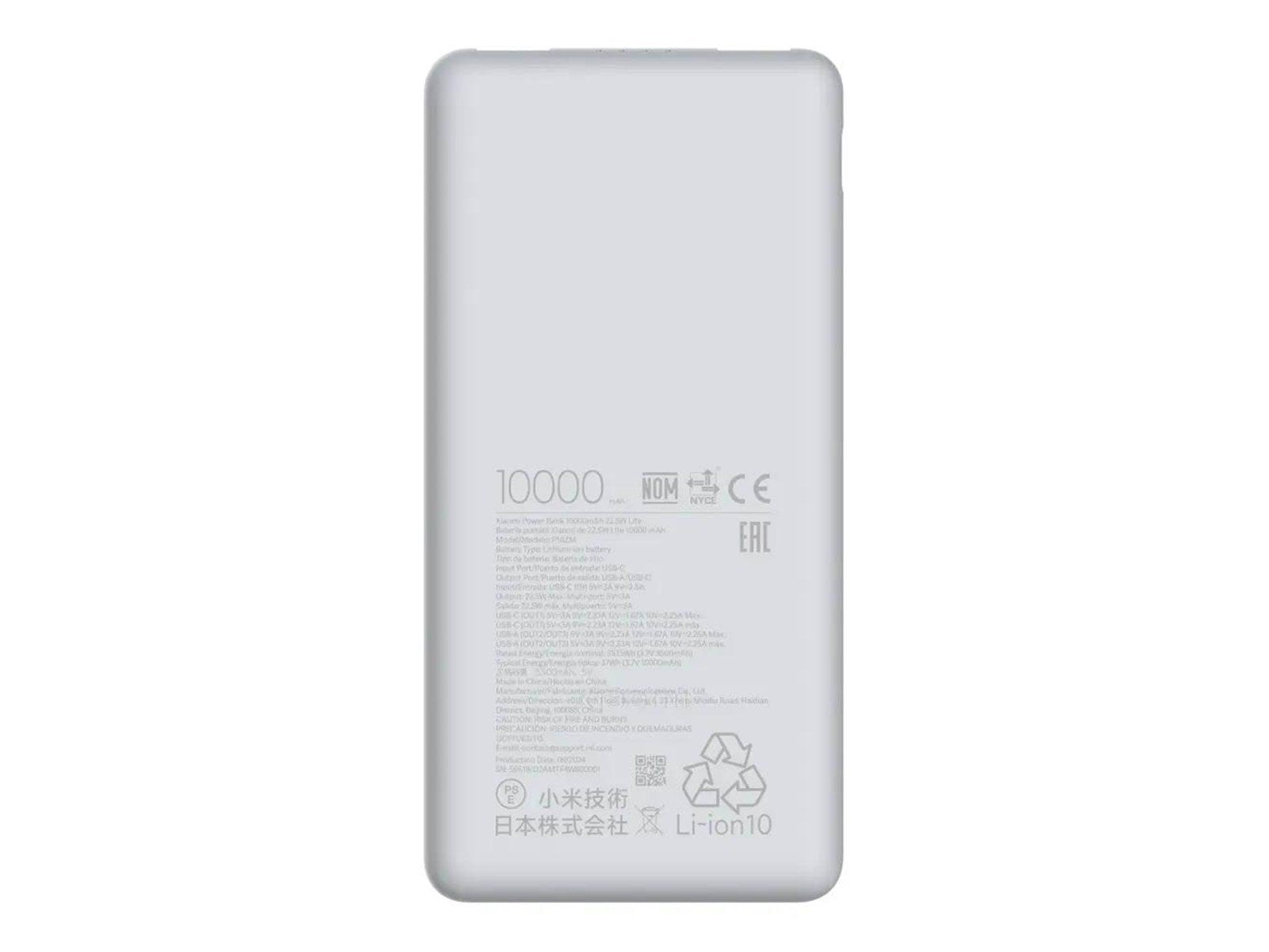 Xiaomi 22.5W Powerbank (Akku) - Grau - 10000 mAh
