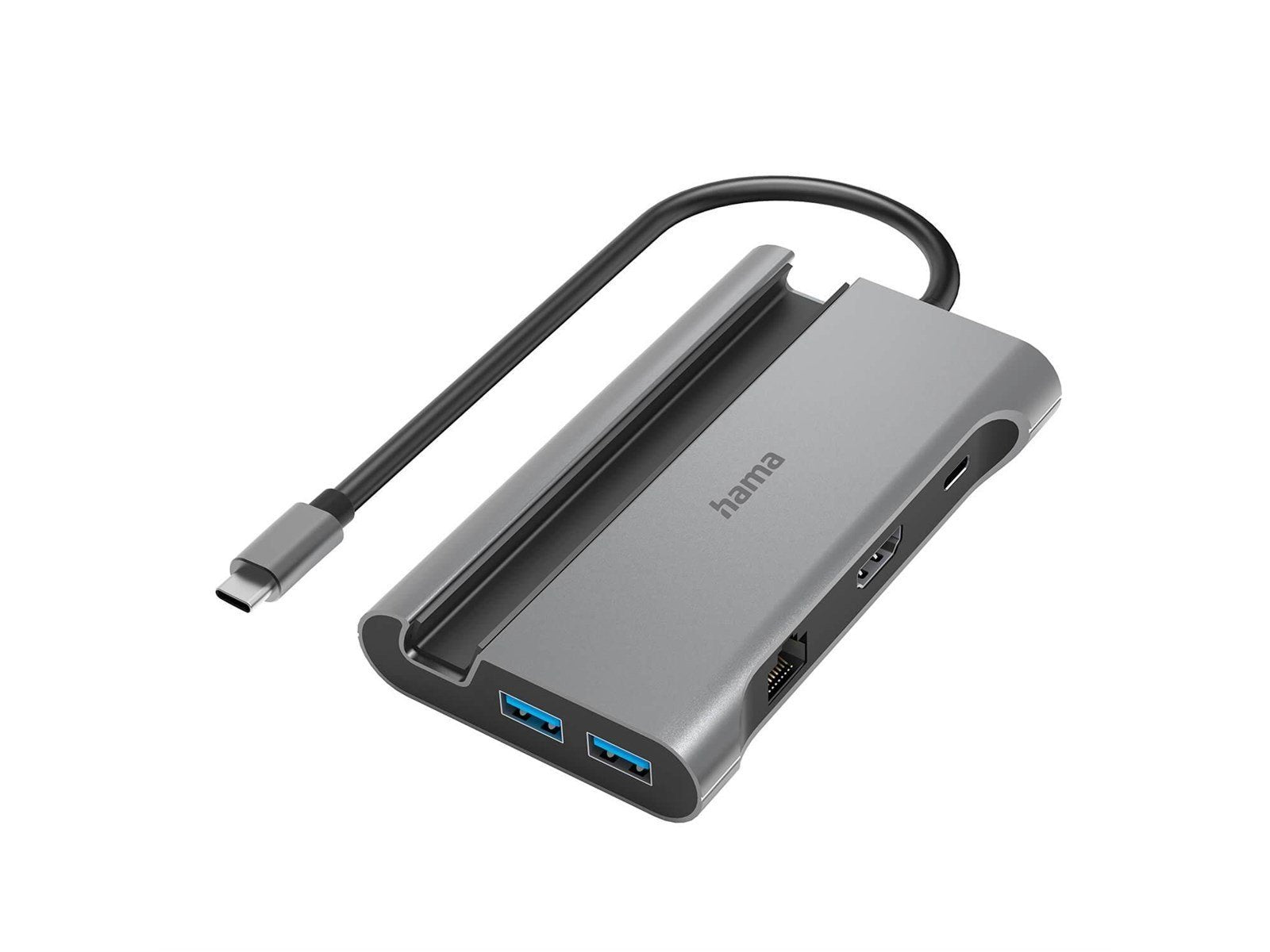 Hama USB-C Multiport USB Hub 7 Ports USB-Hubs - 7 - Schwarz