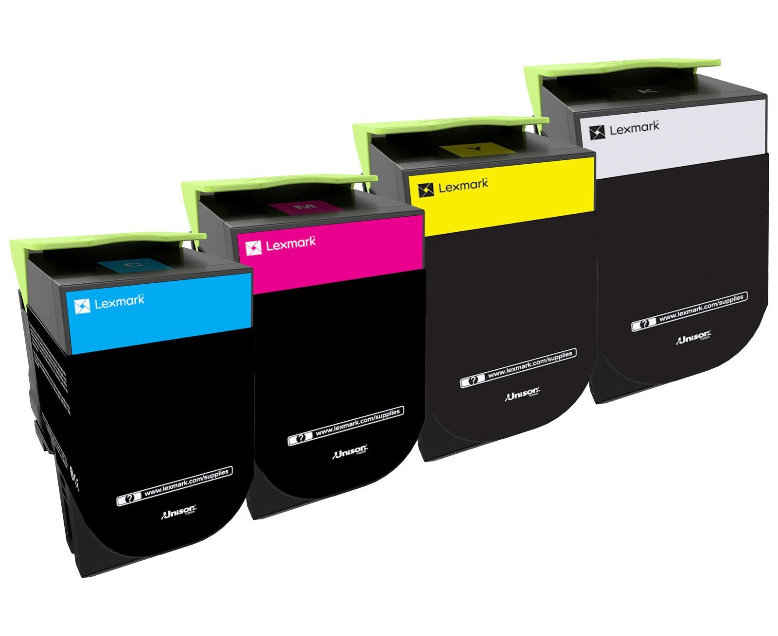 Lexmark Original Toner - 4er Multipack für CS417dn, CS517de, CX417de, CX517de