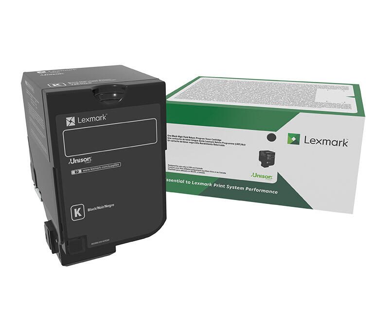 Lexmark Original Toner - schwarz (75B20K0) für CS727de, CS728de, CX727de