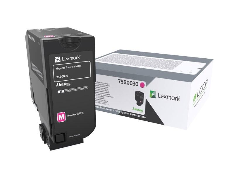 Lexmark Original Toner Standard Variante - CS728 magenta 10000 Seiten (75B0030)