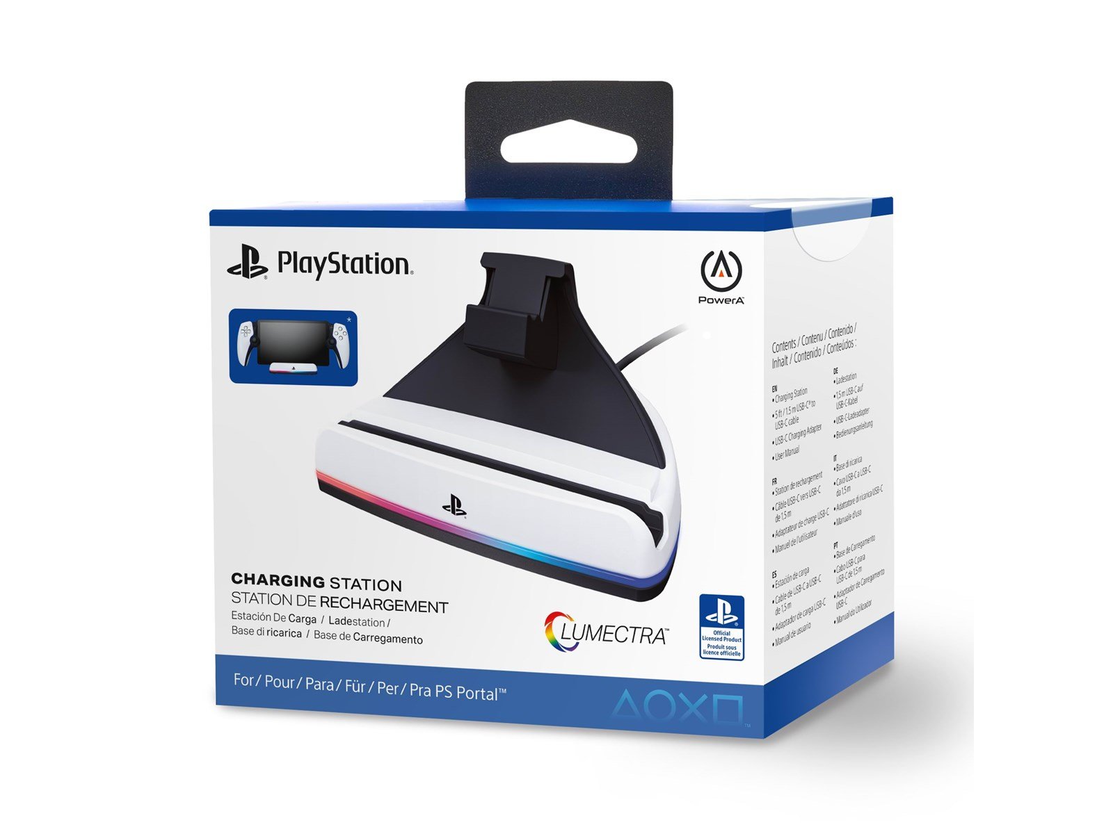 PowerA Ladestation für PlayStation Portal™ Remote Player mit Lumectra™ - PlayStation Portal