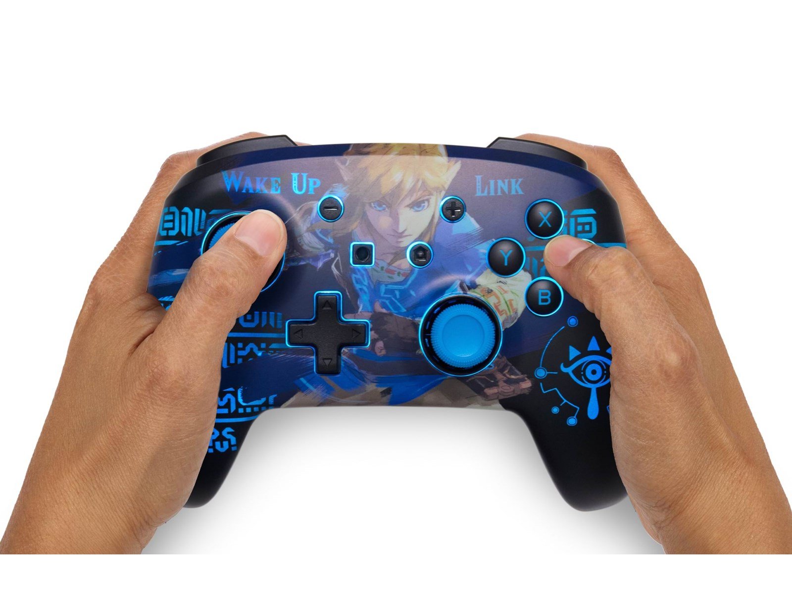 PowerA Verbesserter kabelloser Controller von für Nintendo Switch mit Lumectra - Link aufwecken - Wireless Controller - Nintendo