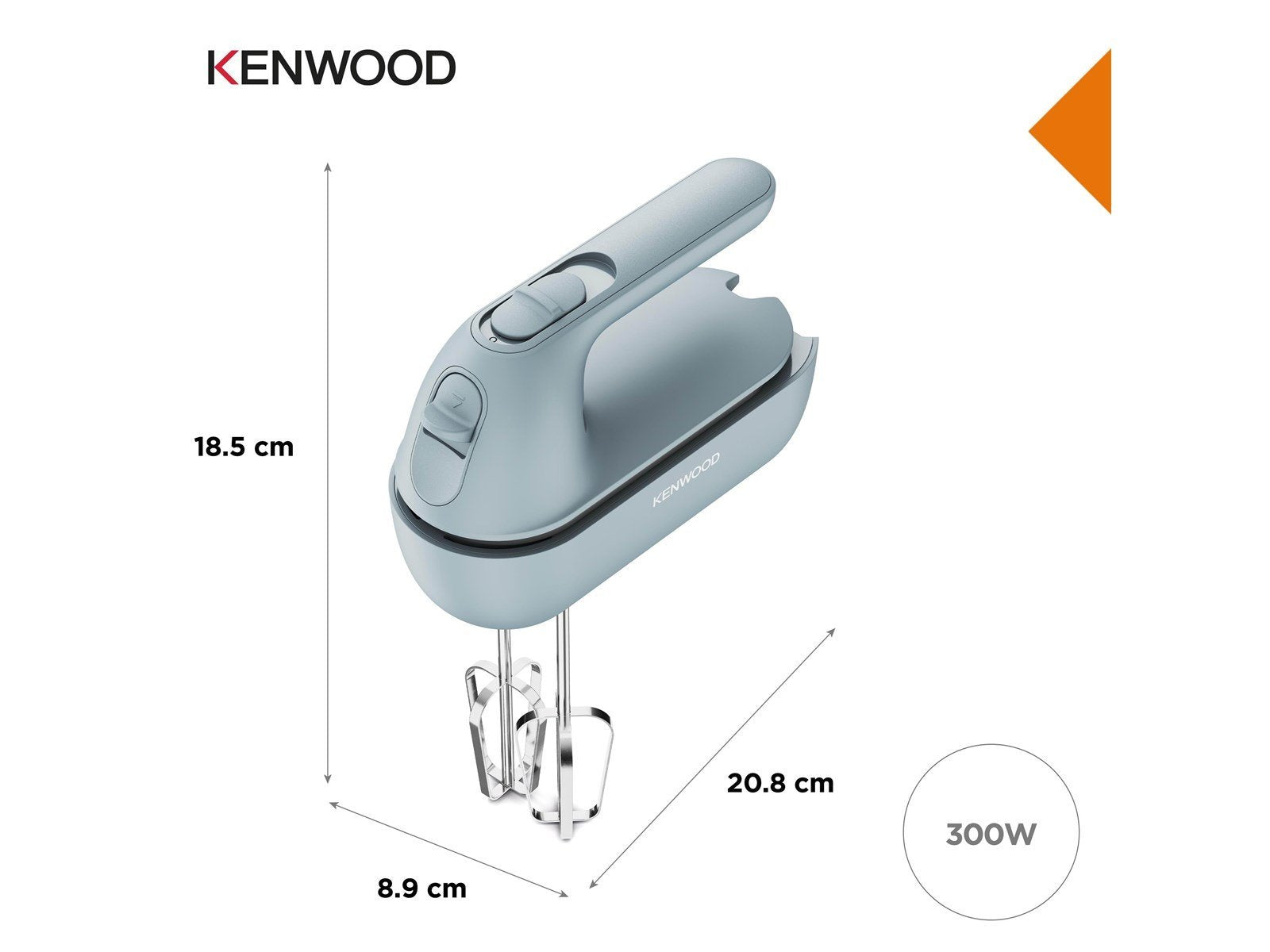 Kenwood Handmixer HMP40.000GY Håndmikser - 350 W