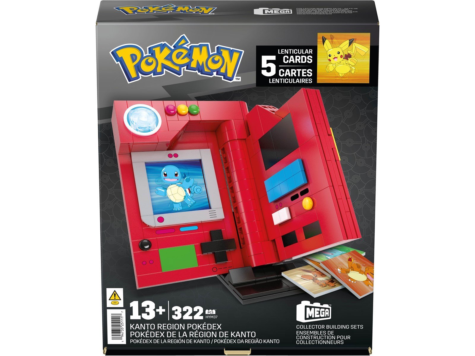 MEGA Pokémon Kanto Region Pokédex