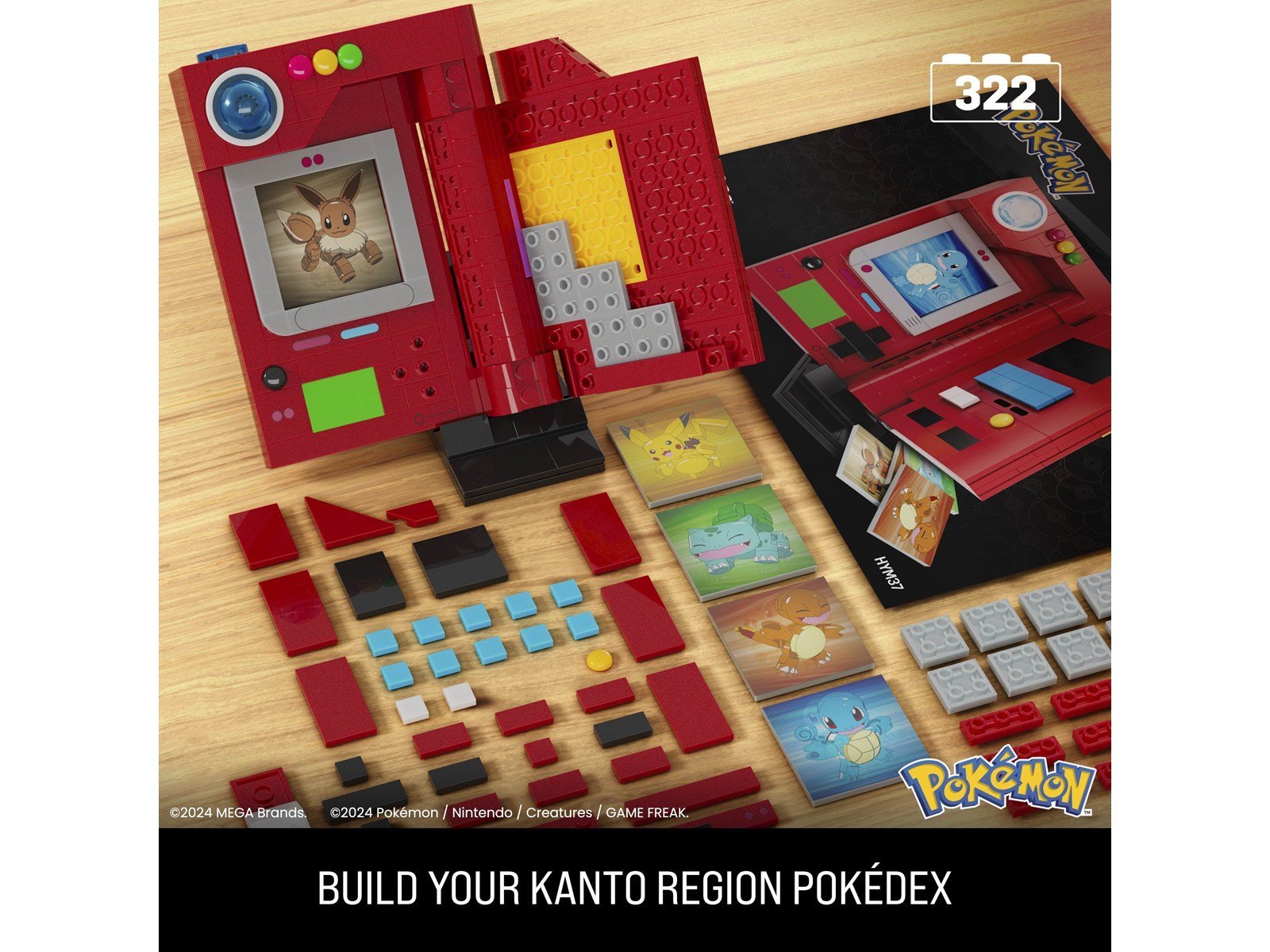 MEGA Pokémon Kanto Region Pokédex