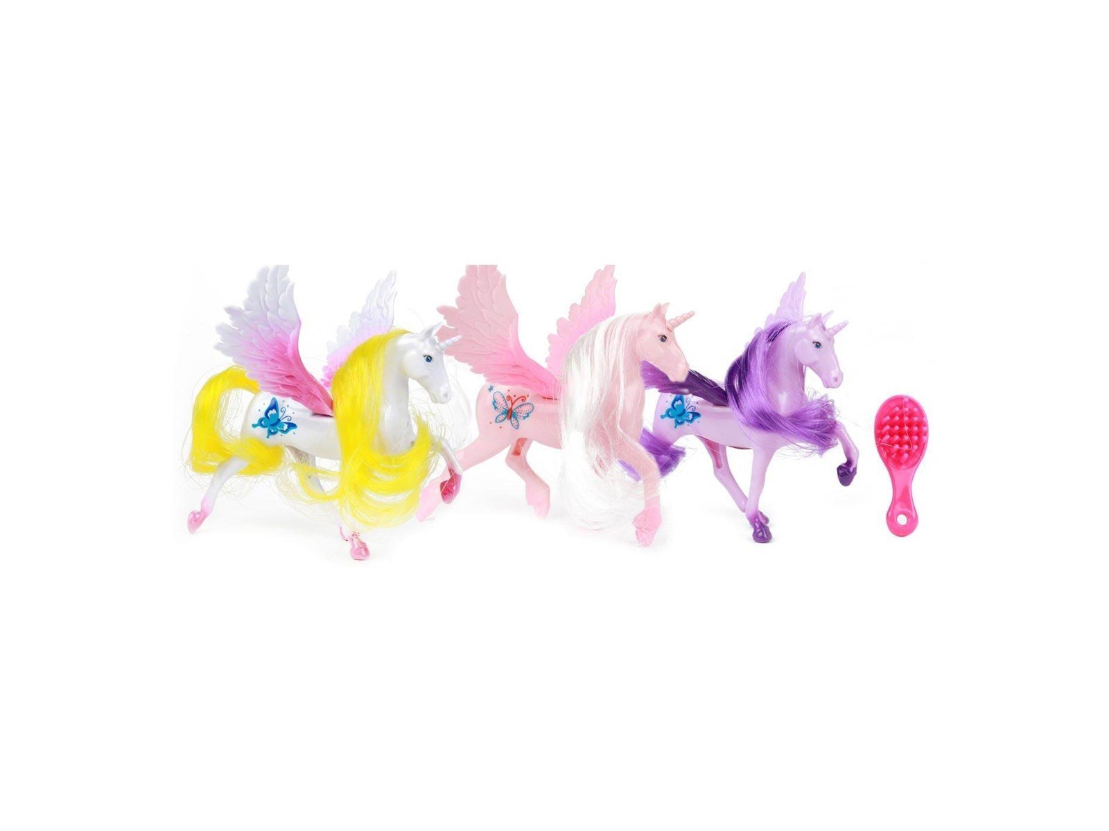 Dream Horse Unicorn Play Figure Pegasus with Brush