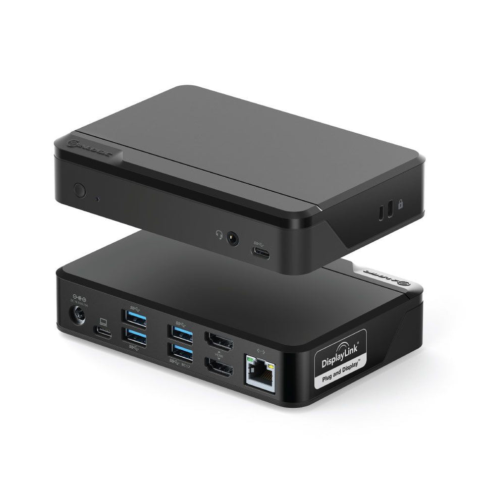 Alogic DockingStationUniversal Twin HD USB-C & USB-A     85W