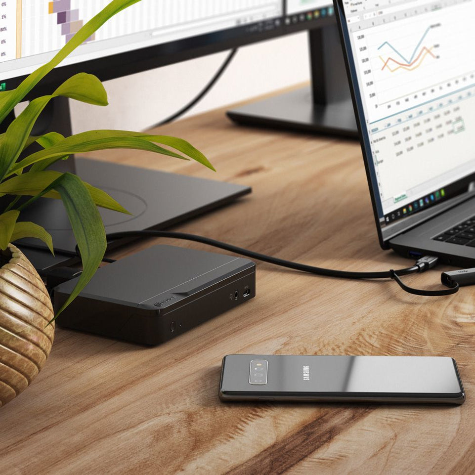 Alogic DockingStationUniversal Twin HD USB-C & USB-A     85W