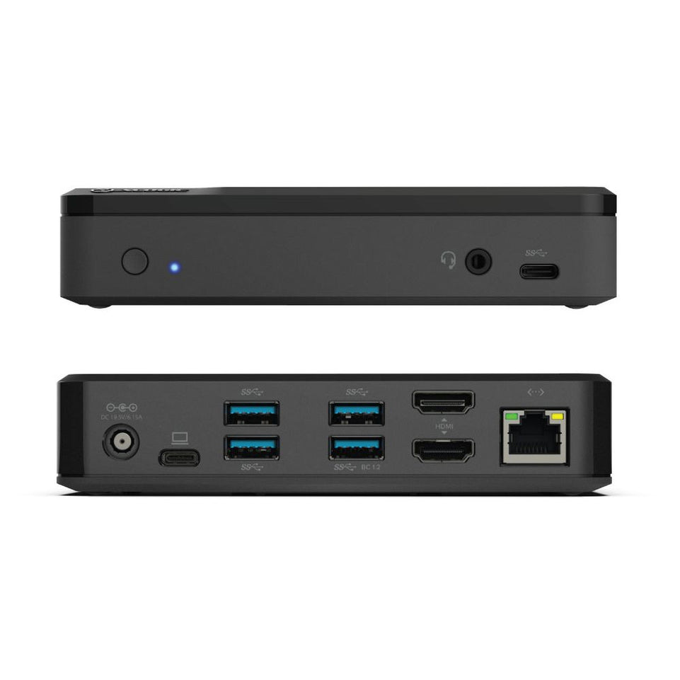 Alogic DockingStationUniversal Twin HD USB-C & USB-A schwarz