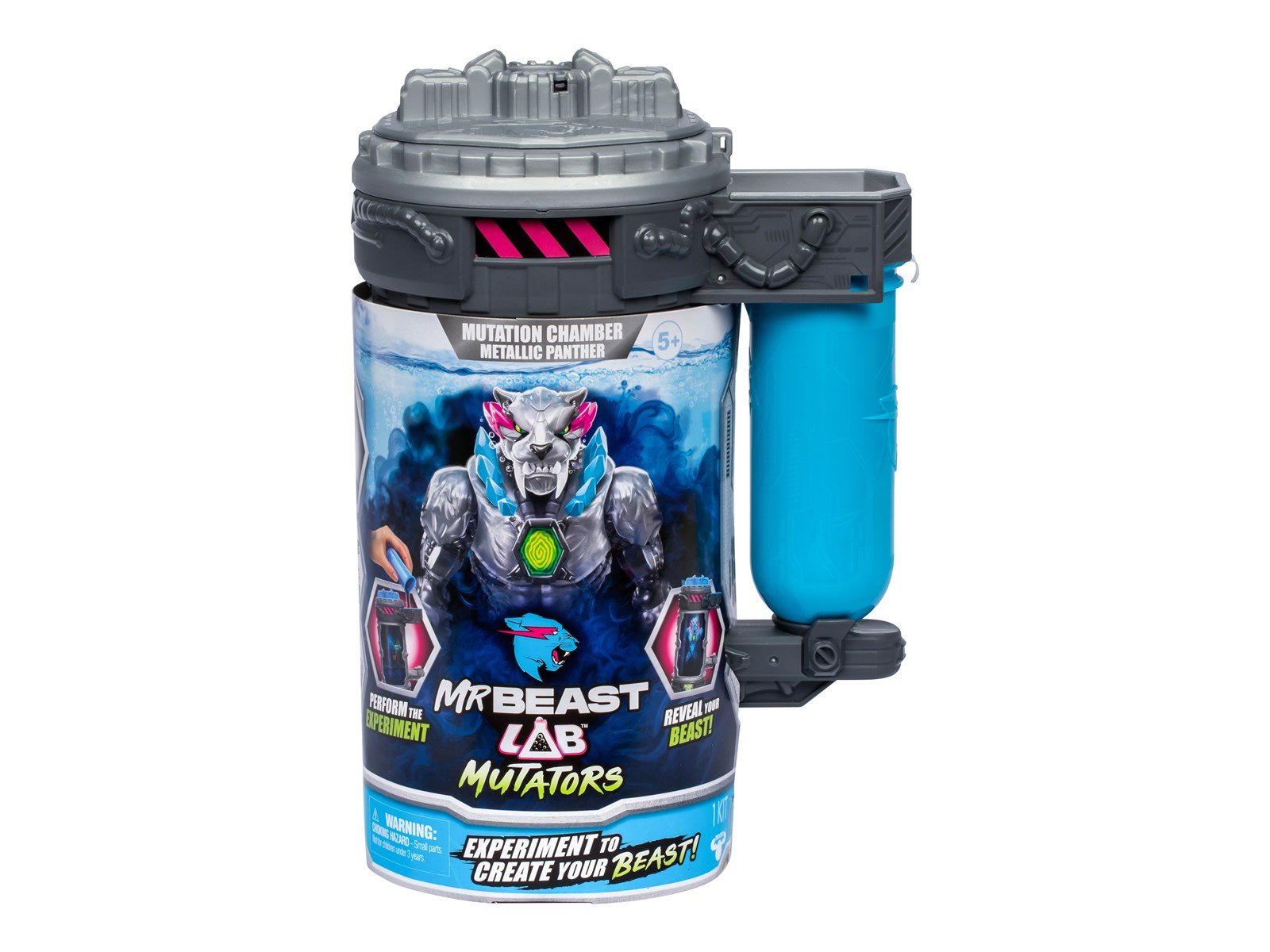 MrBeast Lab Mutator Metalic Panther Action Figure