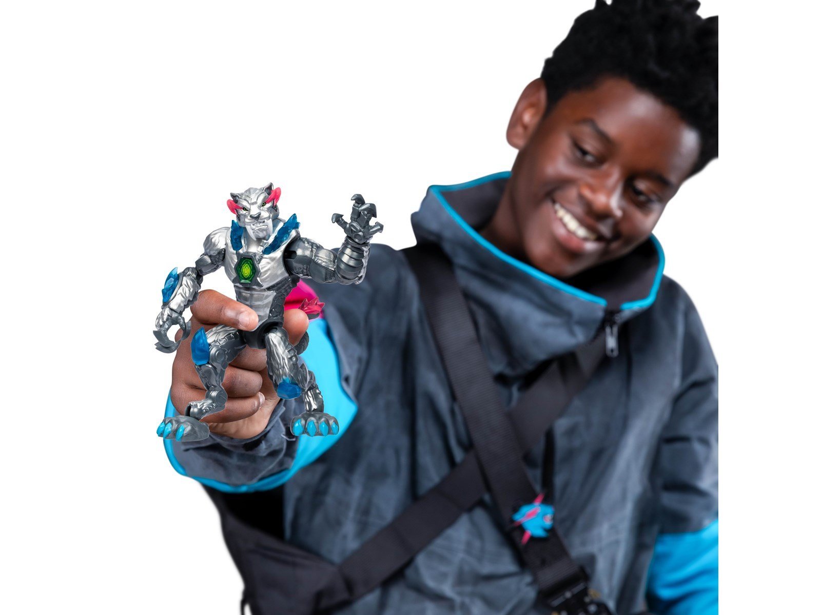 MrBeast Lab Mutator Metalic Panther Action Figure