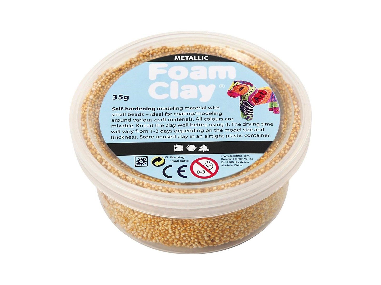 Foam Clay - Metallic Silver 35gr.