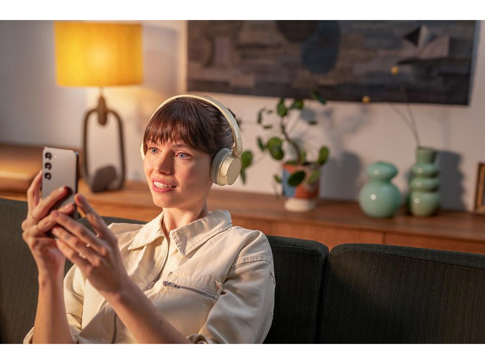 Philips TAH3209BG/00 - On-ear Wireless Headphones - Beige