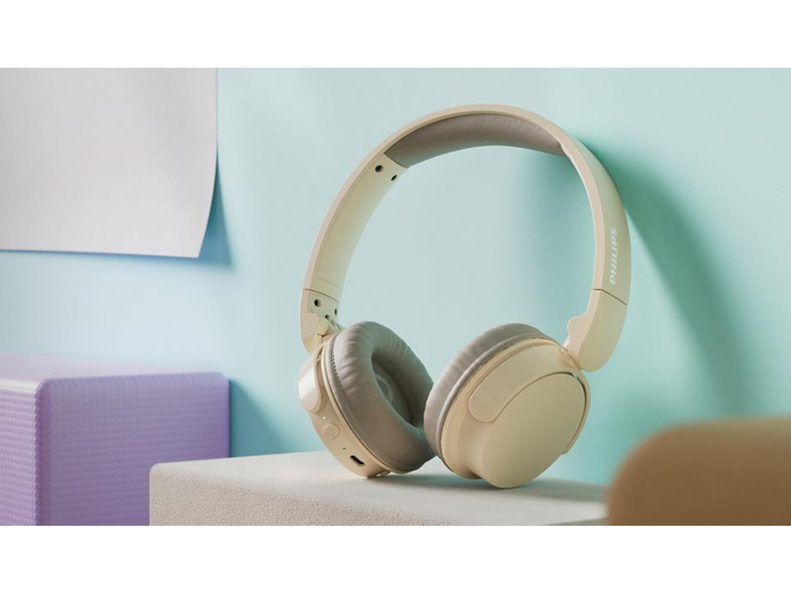 Philips TAH3209BG/00 - On-ear Wireless Headphones - Beige