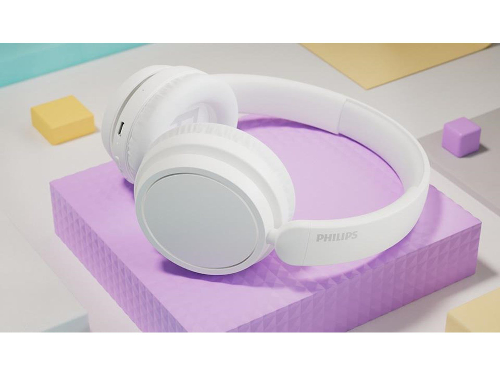Philips TAH5209WT/00 - 5000 series - Over-ear wireless headphones - White