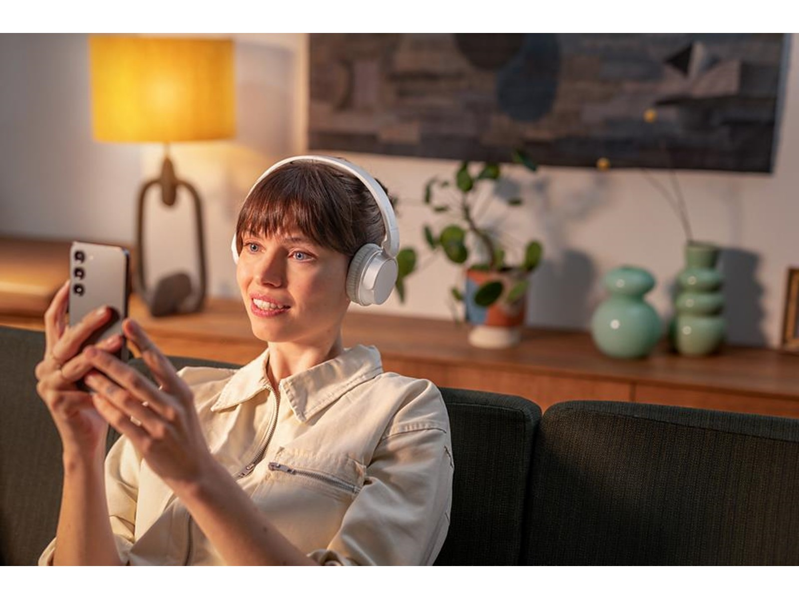 Philips TAH3209WT/00 - On-ear Wireless Headphones - Silk White