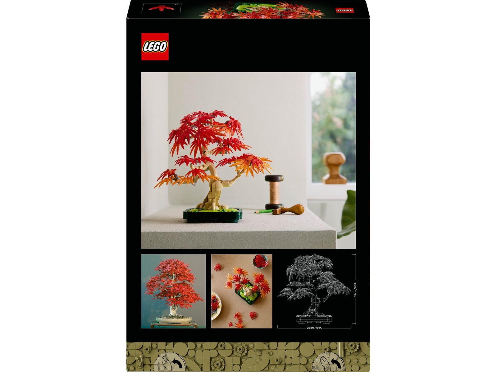 LEGO Botanicals 10348 Japanischer Roter Ahorn – Bonsai-Baum