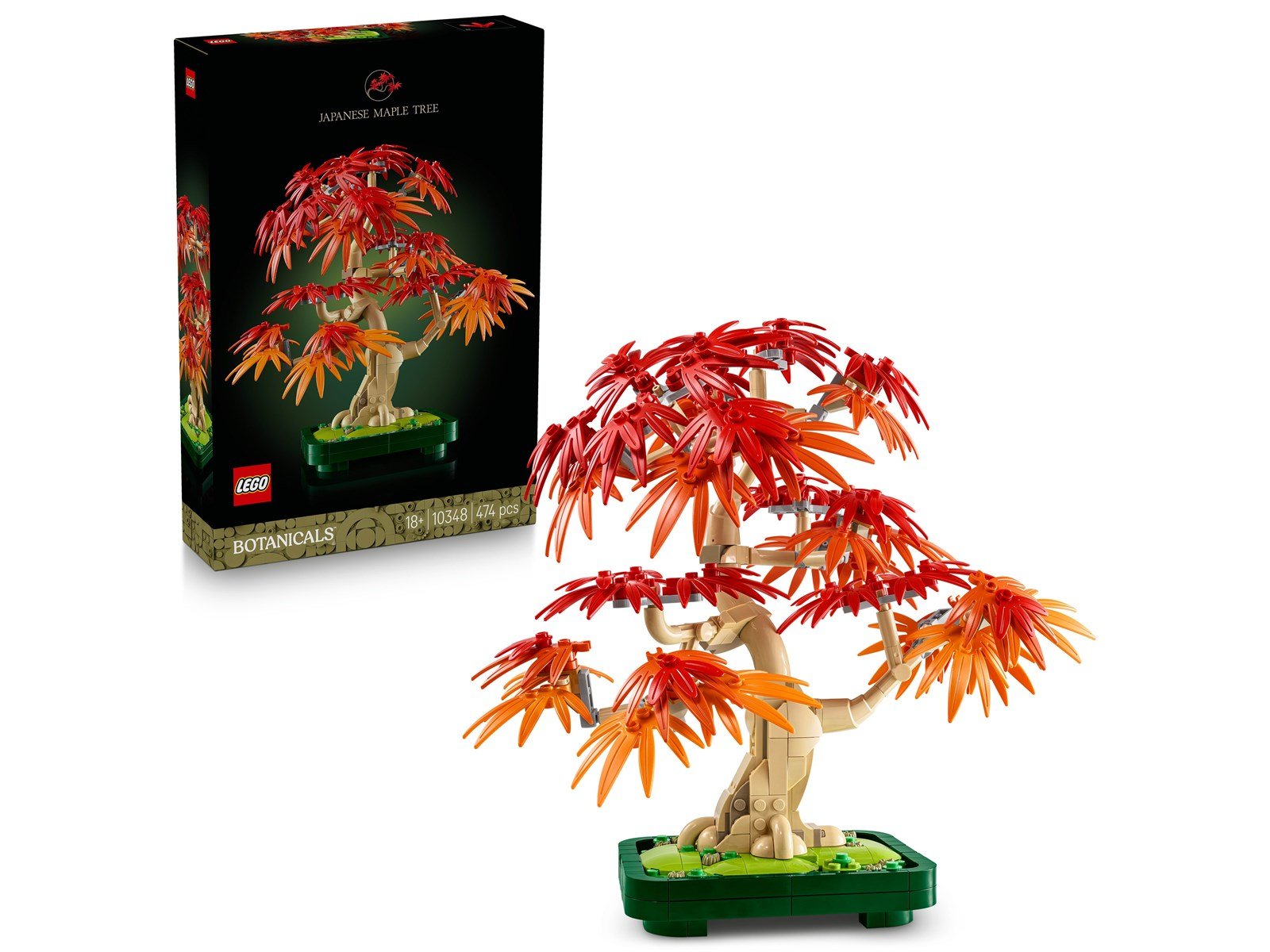 LEGO Botanicals 10348 Japanischer Roter Ahorn – Bonsai-Baum