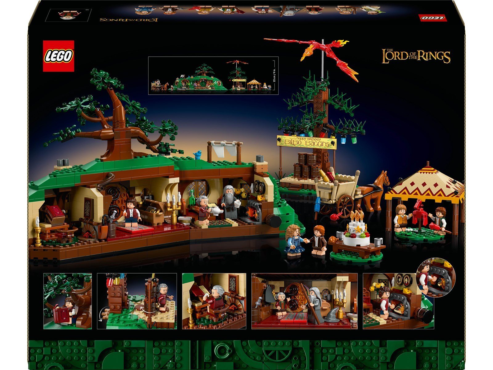 LEGO Icons 10354 Der Herr der Ringe: Das Auenland