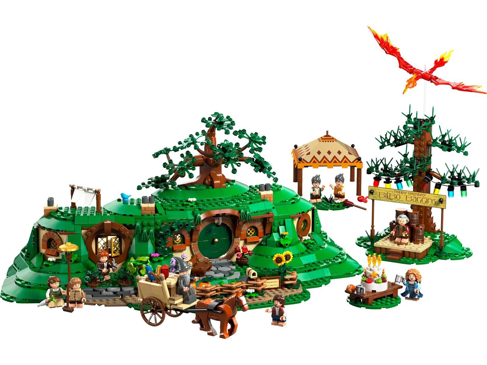 LEGO Icons 10354 Der Herr der Ringe: Das Auenland