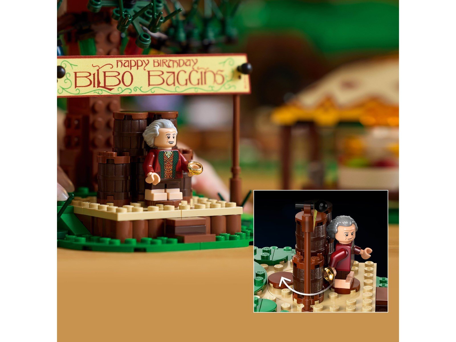 LEGO Icons 10354 Der Herr der Ringe: Das Auenland