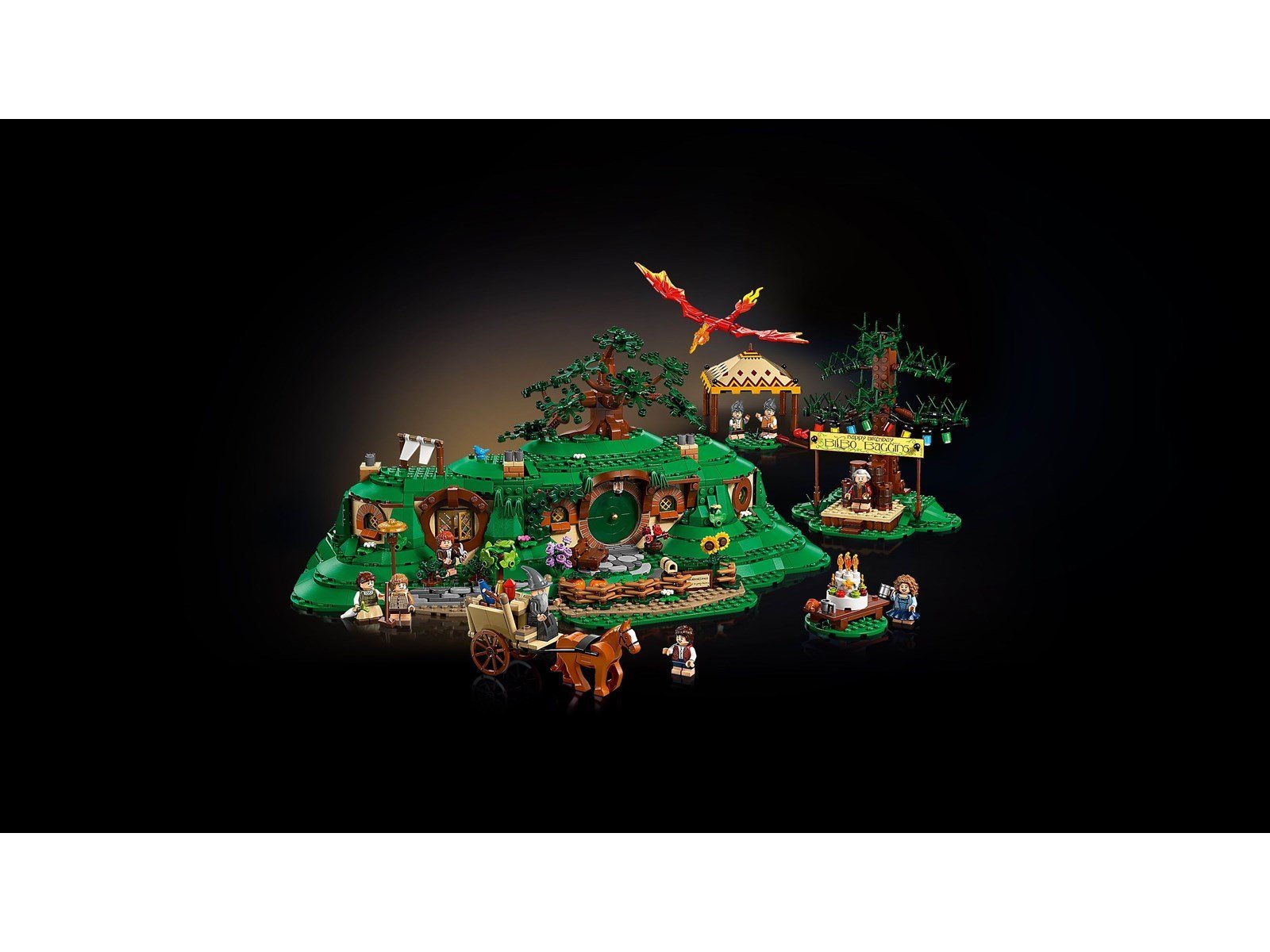 LEGO Icons 10354 Der Herr der Ringe: Das Auenland