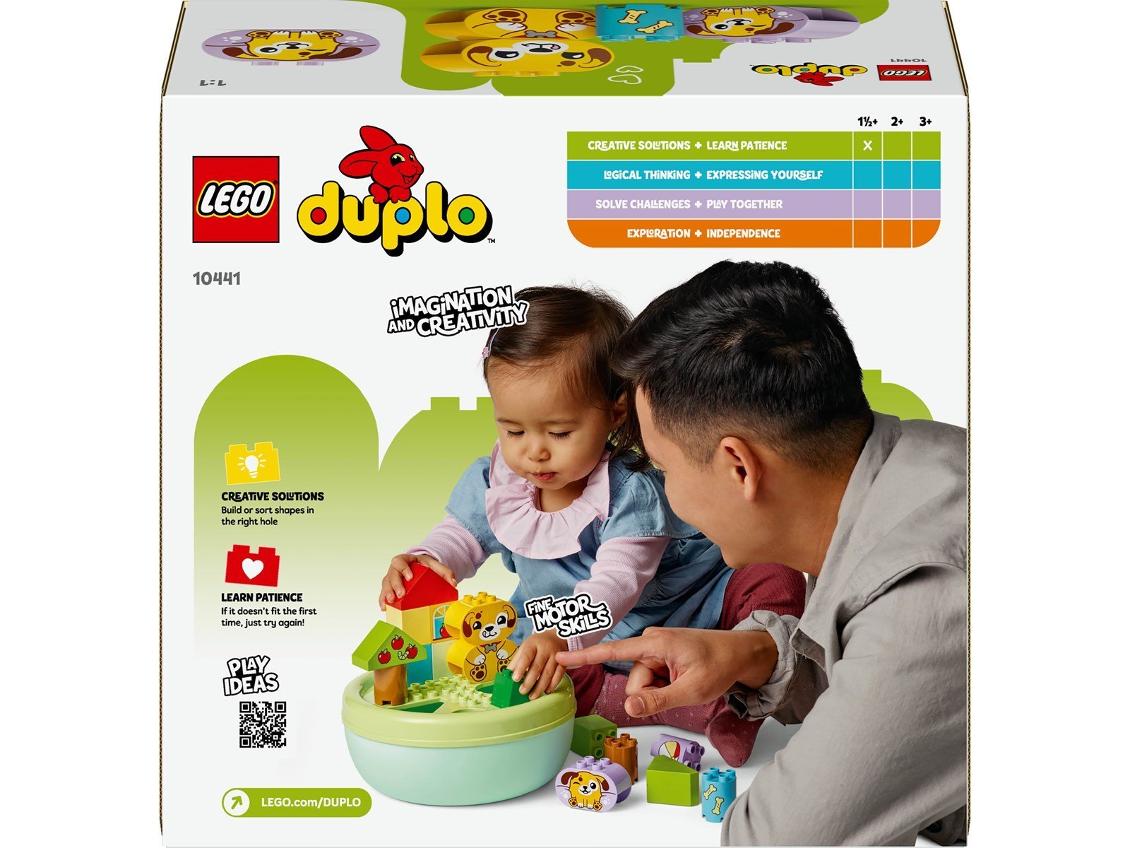 LEGO DUPLO 10441 Formsortierer: Welpenhaus