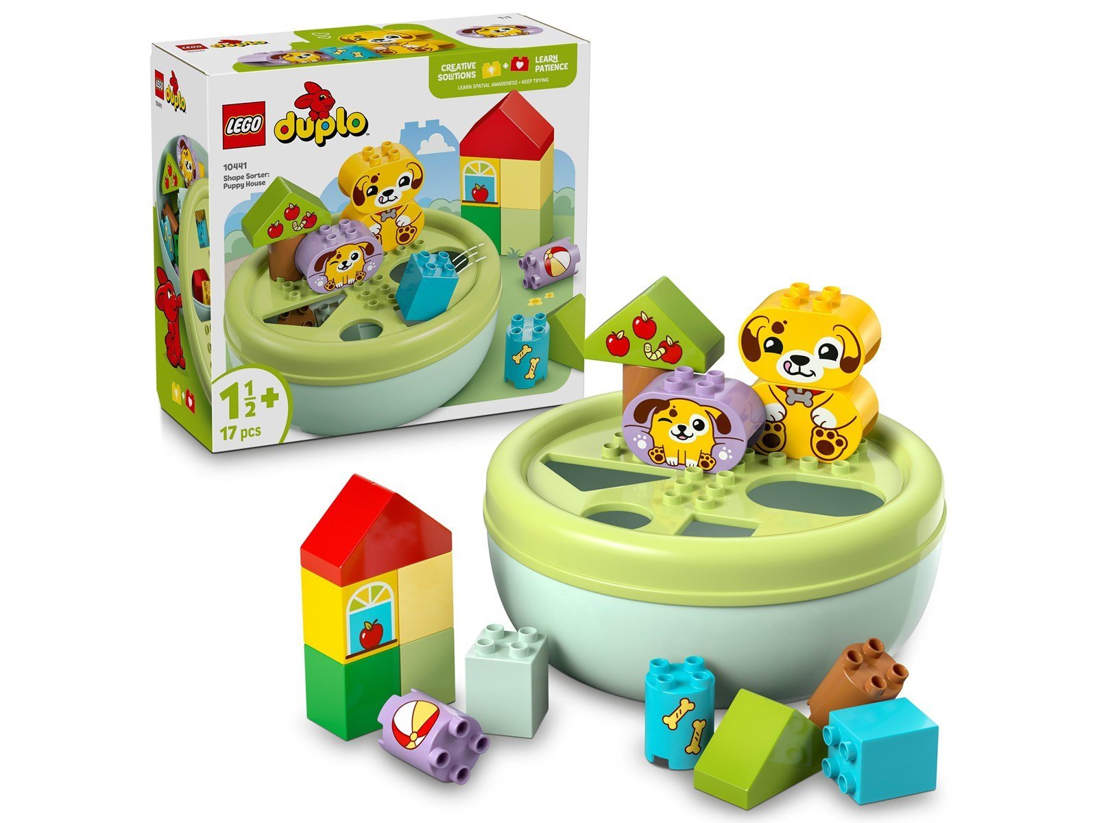 LEGO DUPLO 10441 Formsortierer: Welpenhaus