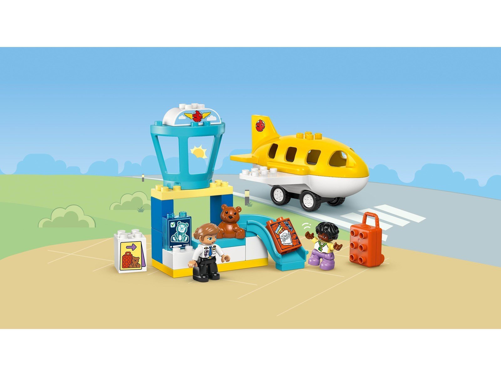 LEGO DUPLO 10443 Erster Besuch im Flughafen
