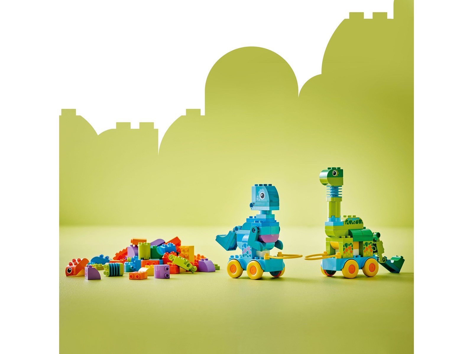 LEGO DUPLO 10451 Dinos auf Rädern 3-in-1-Set