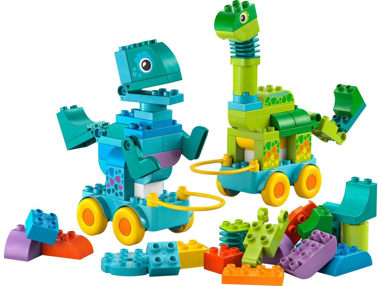 LEGO DUPLO 10451 Dinos auf Rädern 3-in-1-Set