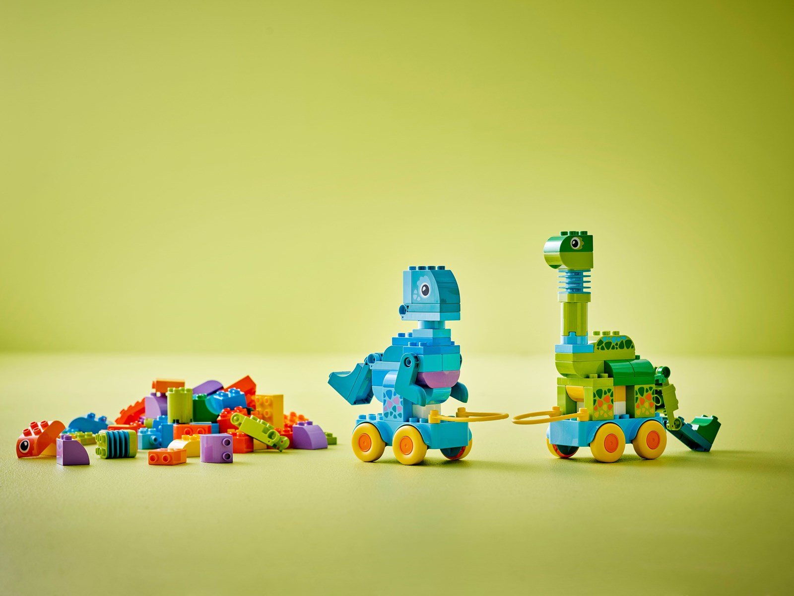 LEGO DUPLO 10451 Dinos auf Rädern 3-in-1-Set
