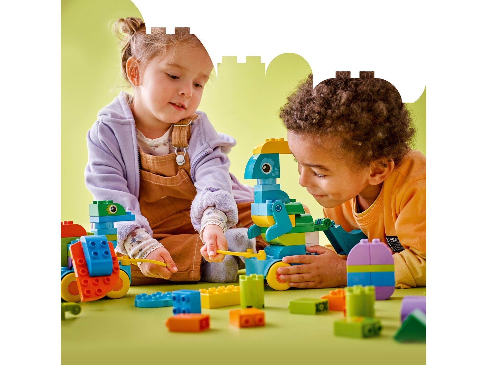 LEGO DUPLO 10451 Dinos auf Rädern 3-in-1-Set