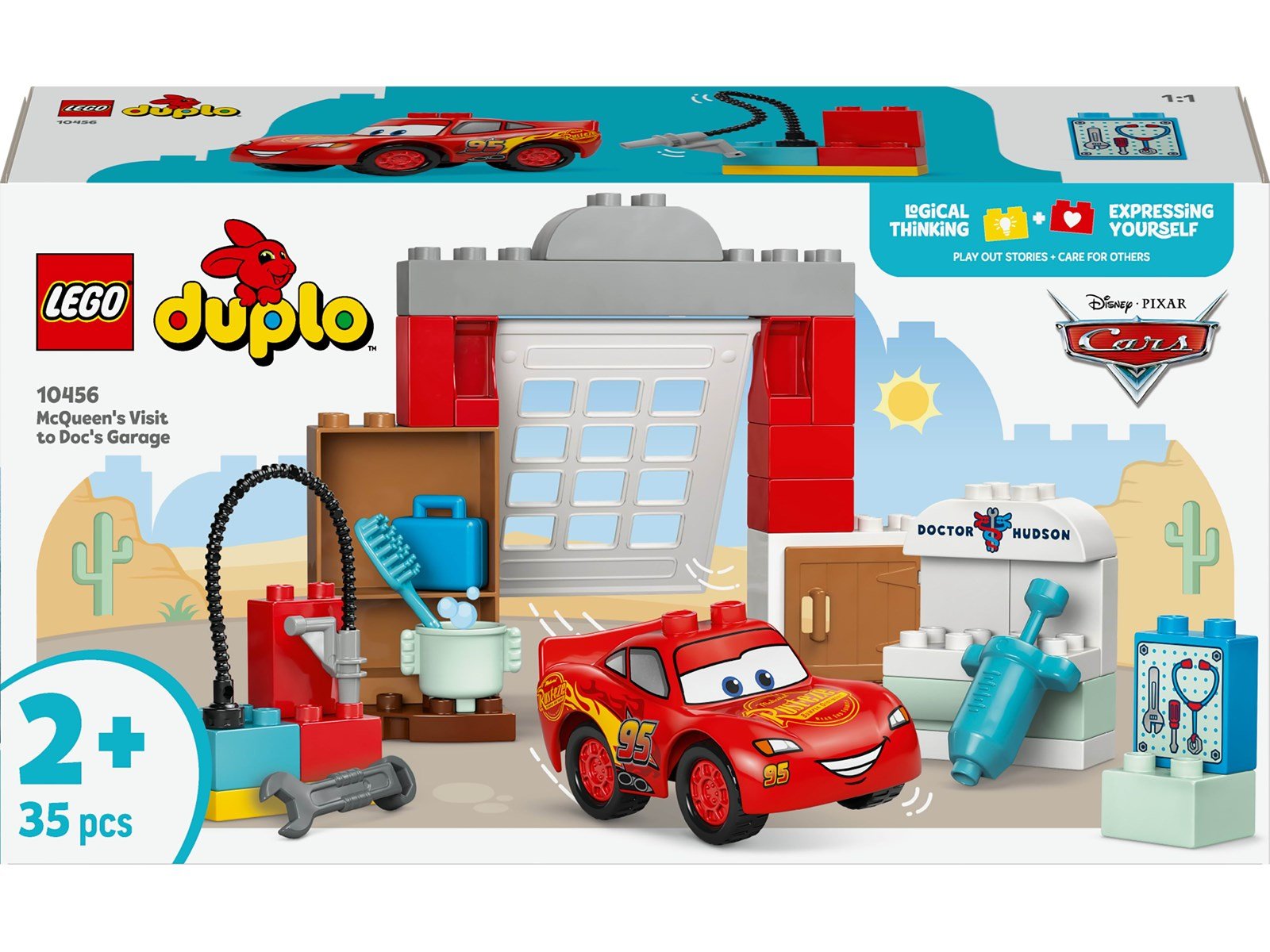 LEGO DUPLO 10456 McQueens Besuch in Docs Werkstatt