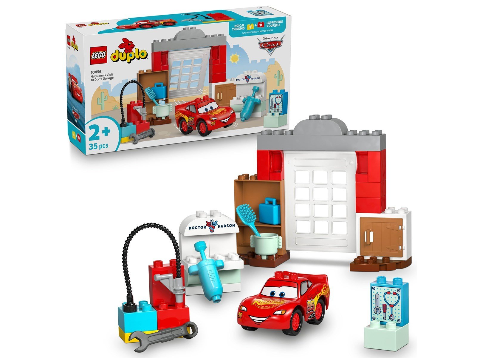 LEGO DUPLO 10456 McQueens Besuch in Docs Werkstatt