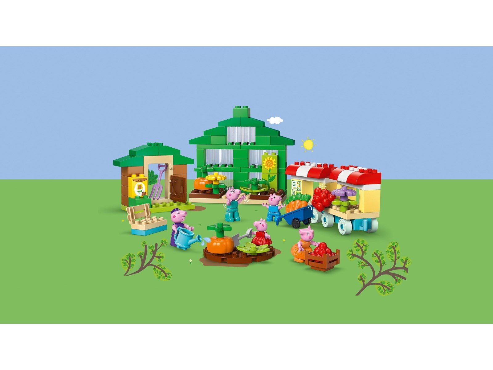 LEGO DUPLO 10461 Opas Garten und Gewächshaus