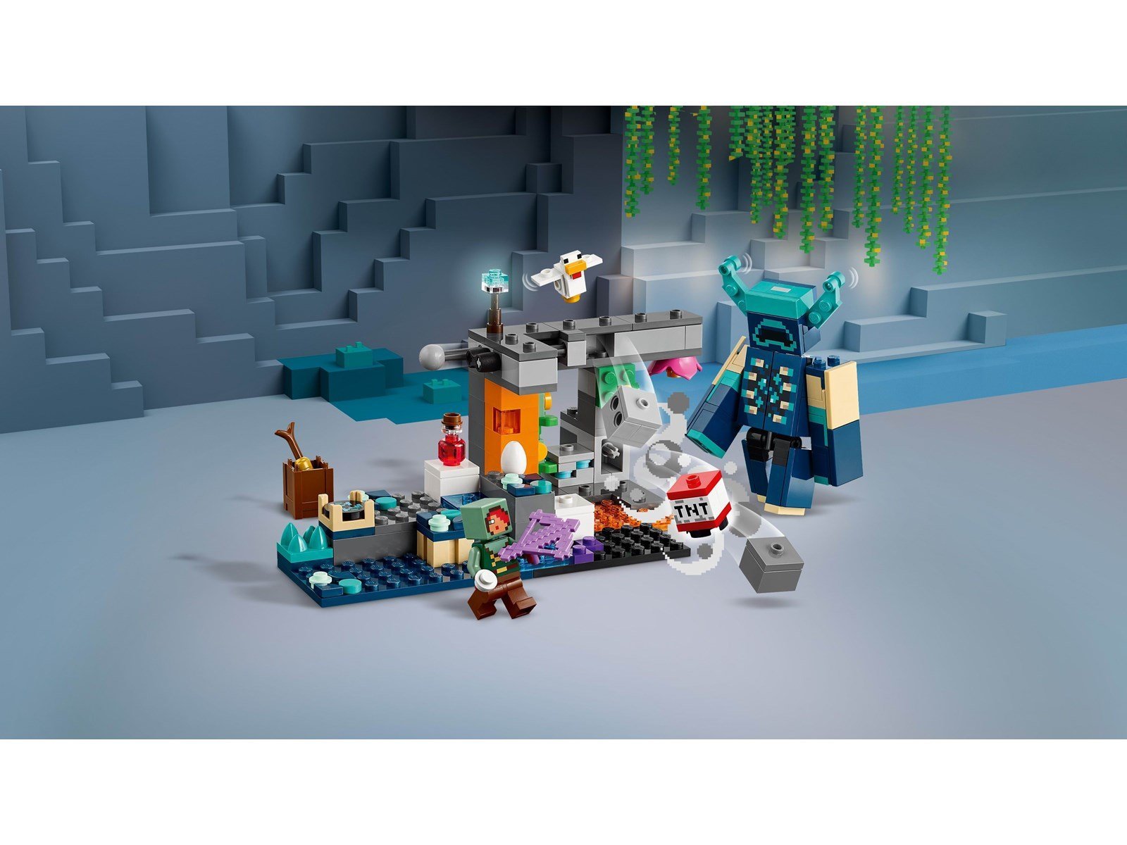 LEGO Minecraft 21274 Begegnung mit dem Wächter