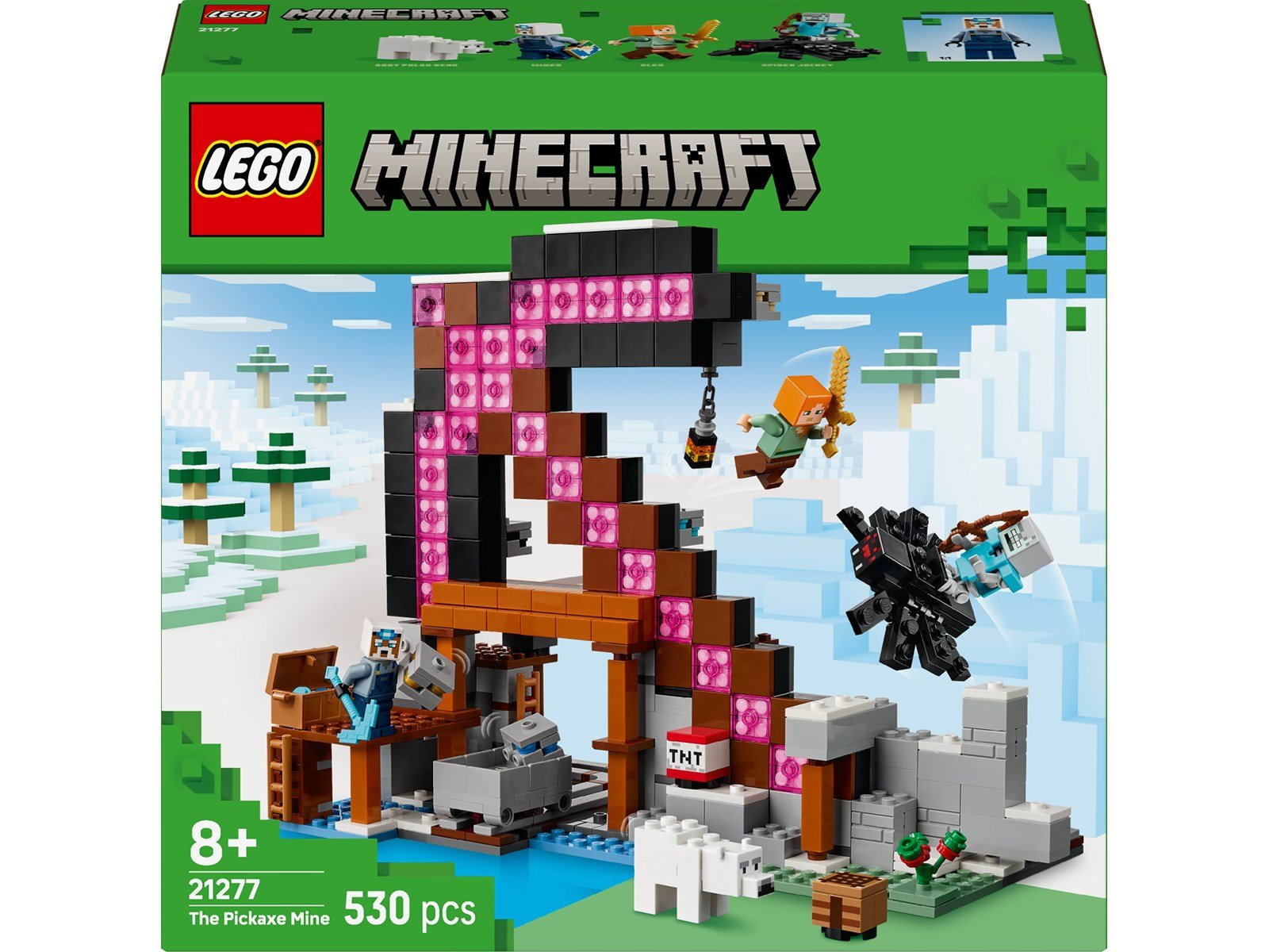 LEGO Minecraft 21277 Die Spitzhackenmine