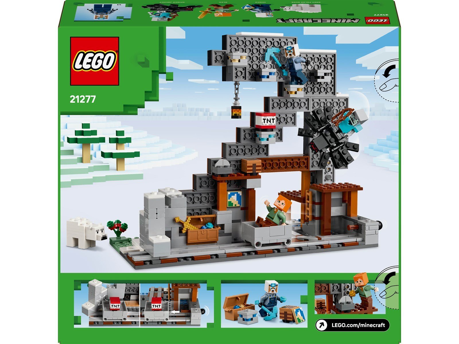 LEGO Minecraft 21277 Die Spitzhackenmine