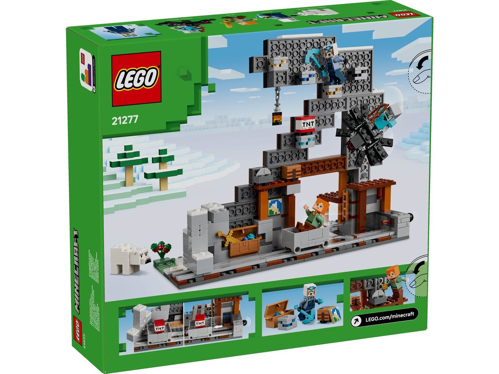LEGO Minecraft 21277 Die Spitzhackenmine