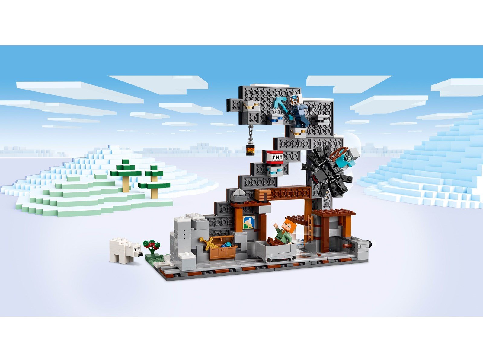 LEGO Minecraft 21277 Die Spitzhackenmine