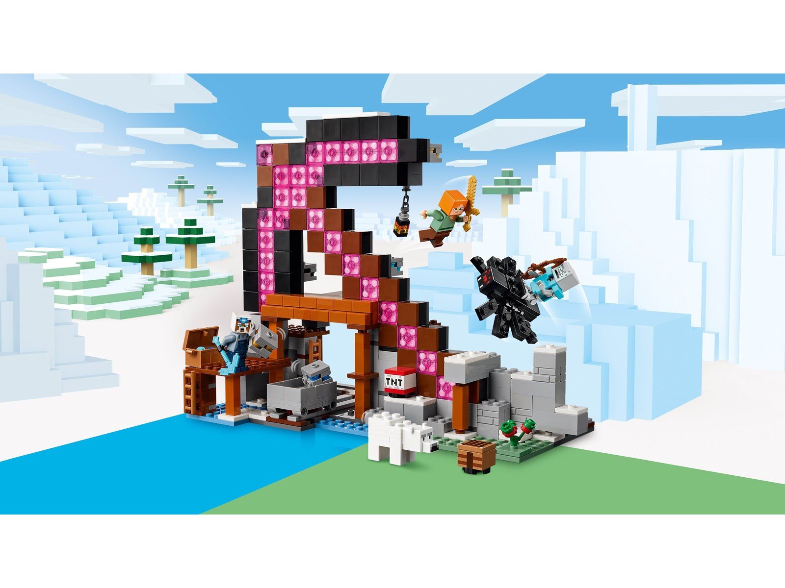 LEGO Minecraft 21277 Die Spitzhackenmine