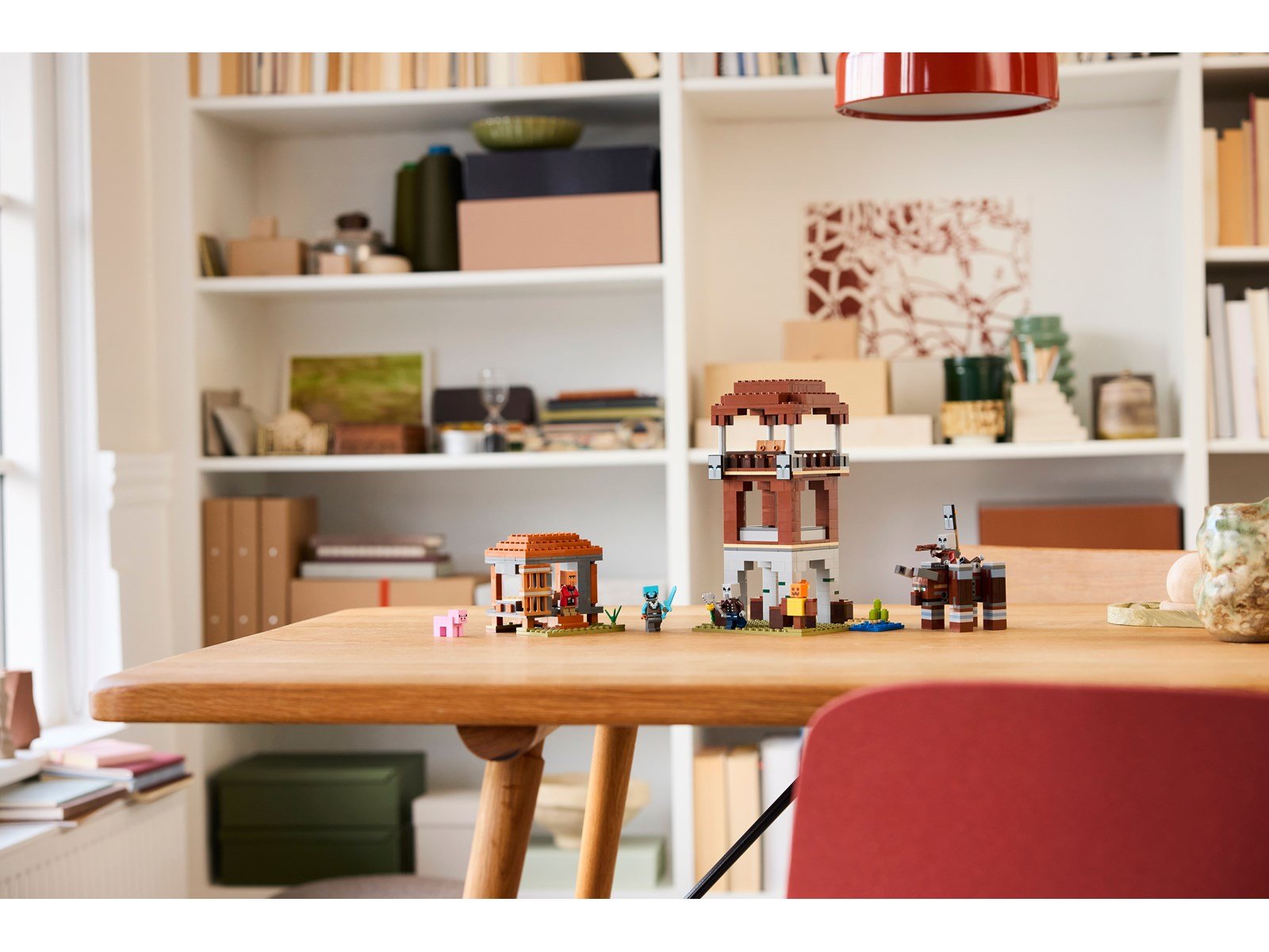 LEGO Minecraft 21278 Ein Verwüster am Plünderer-Außenposten
